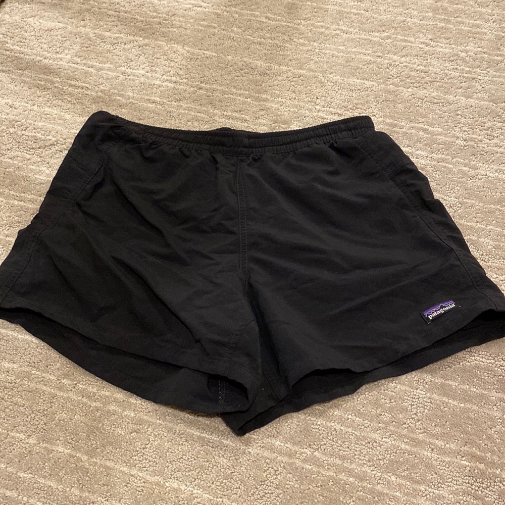 Black Patagonia shorts